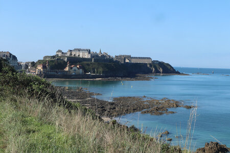 2023 09 15 De Coudeville-sur-Mer à Granville, IMG_5648 Le cap Lihou depuis la pointe du Lude